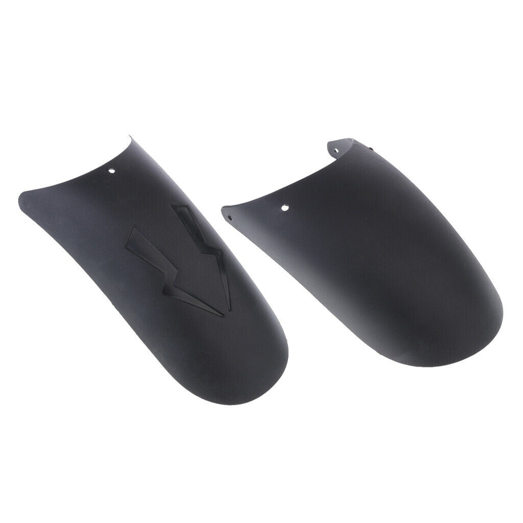 (2-Pack) Universal Front Wheel Mud Guard Extension Fender Extender for