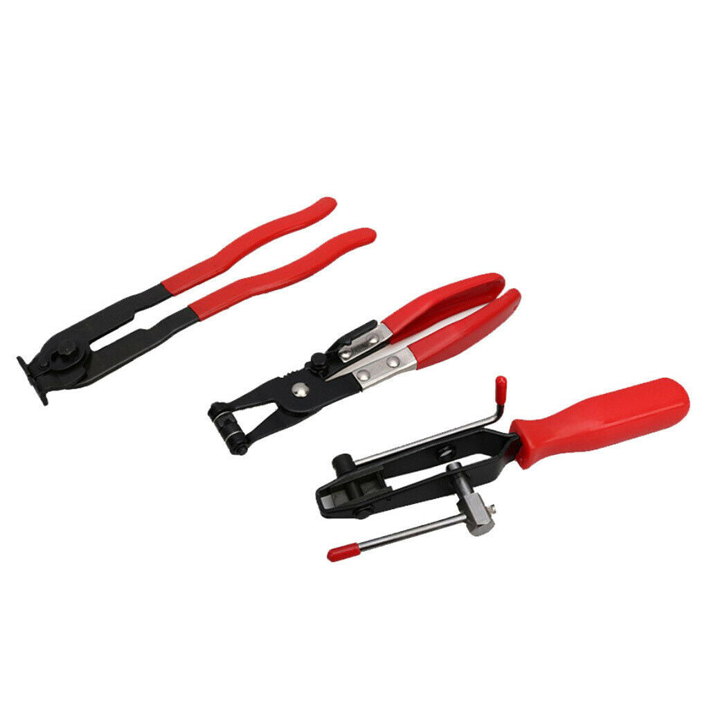 3x Exhaust Hanger Removal Pliers Pipe Rubber Grommet Garage Hand Tool