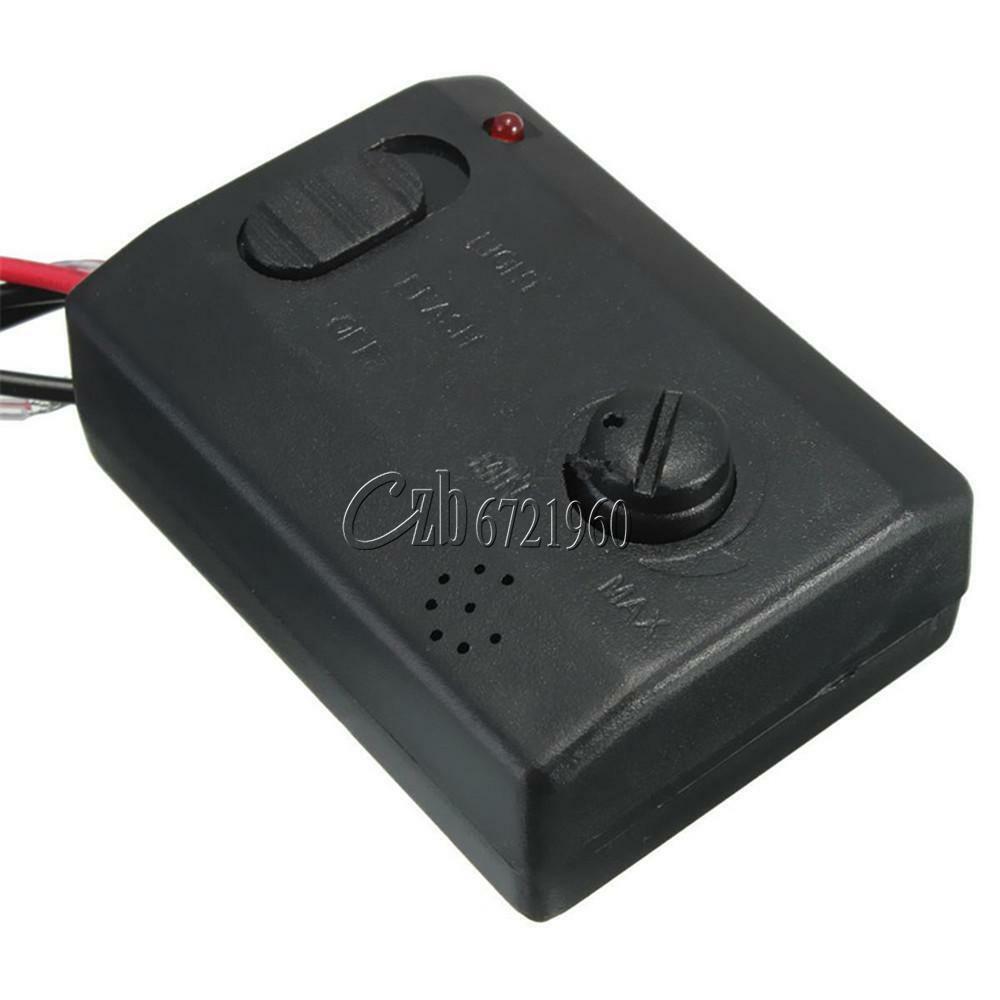 12V Car LED Voice Music Sensitive Sensor Sound Activated Controller Switch +Fuse