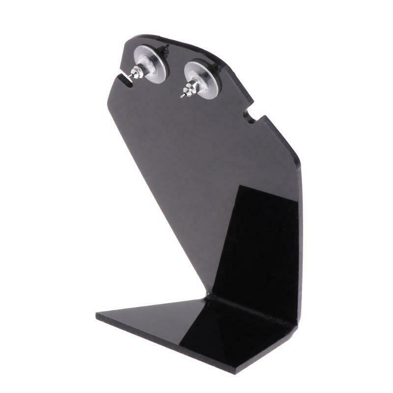 1 Set Jewelry Display Shelf Necklace Pendant Earrings Stud Stand Holder Showcase