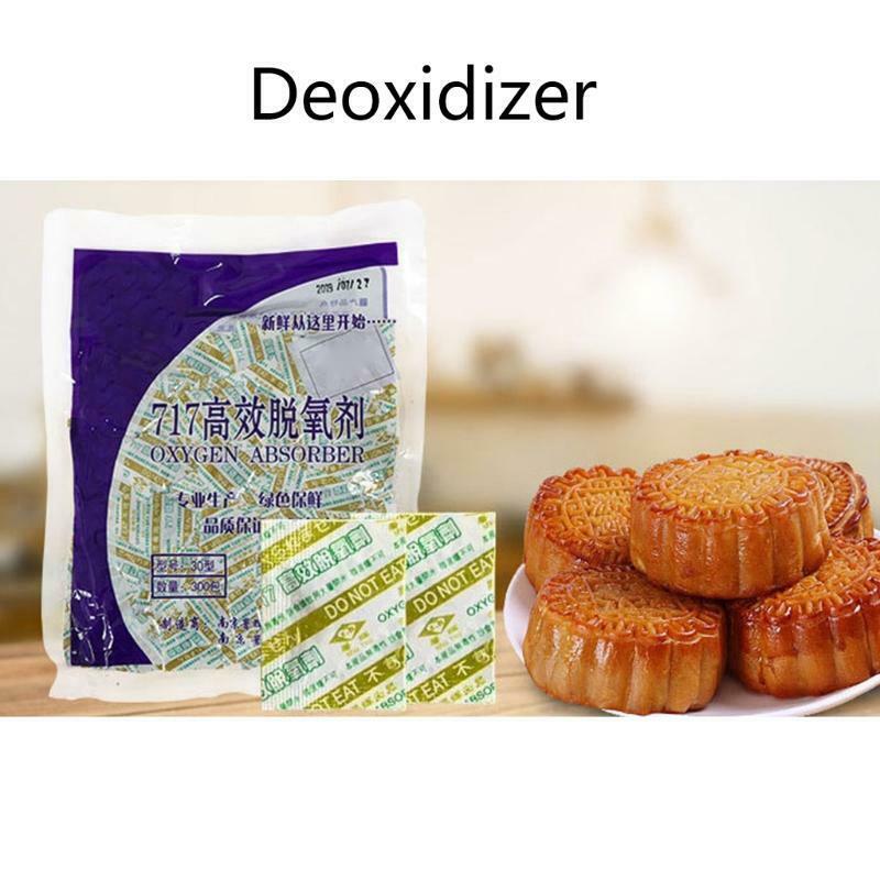 300 Small Bags Deoxidant 30CC Oxygen Absorber for Mooncake Long Term Food Grade