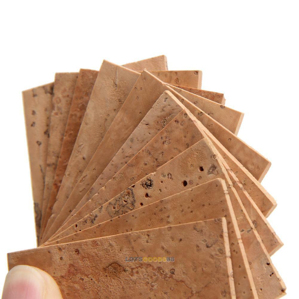 10PCS Set SAX SAXOPHONE NECK CORK Soprano/Tenor/Alto 61 x 39 x 2 mm Accessories