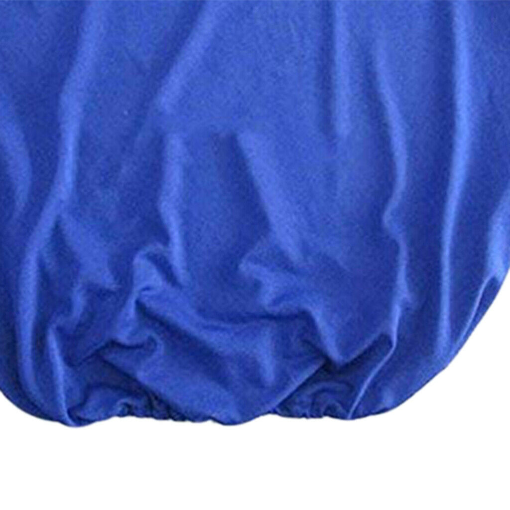 2X Chair Seat Cover for Kitchen Resturant Salon Bar Wedding Banquet Party Blue