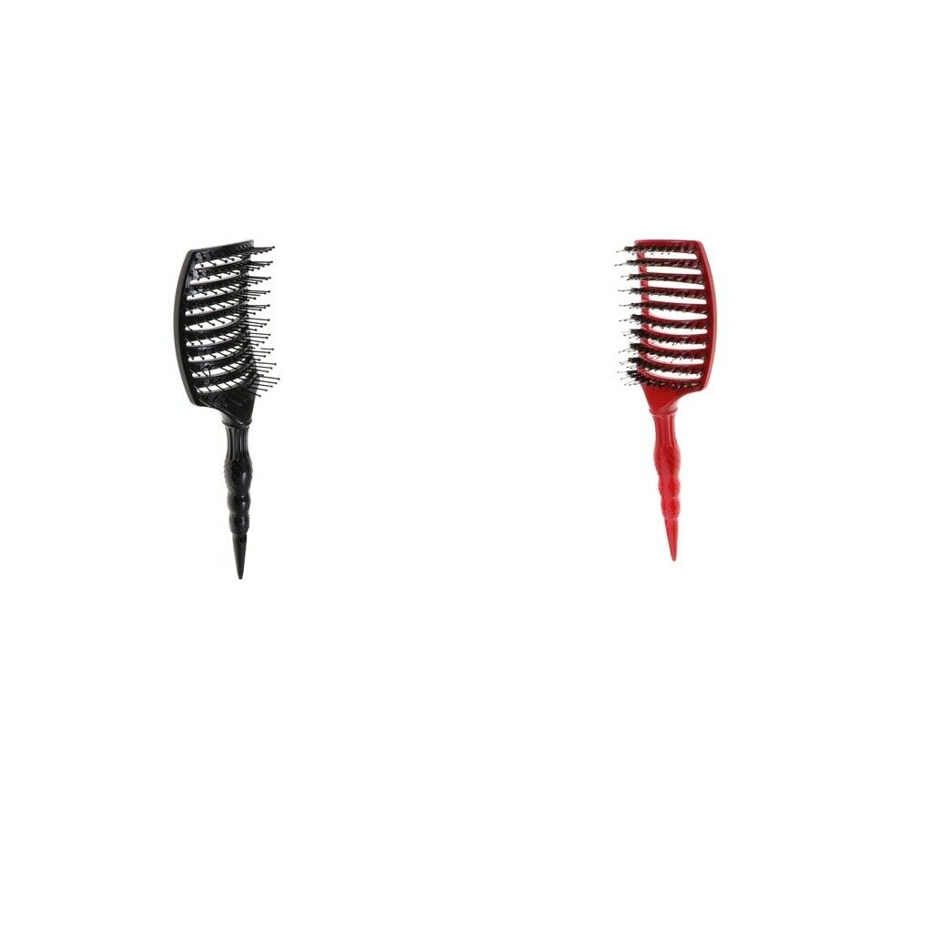 2pcs Hair Comb Hairdressing Hair Brush Salon Brush for Straight Long Hairs