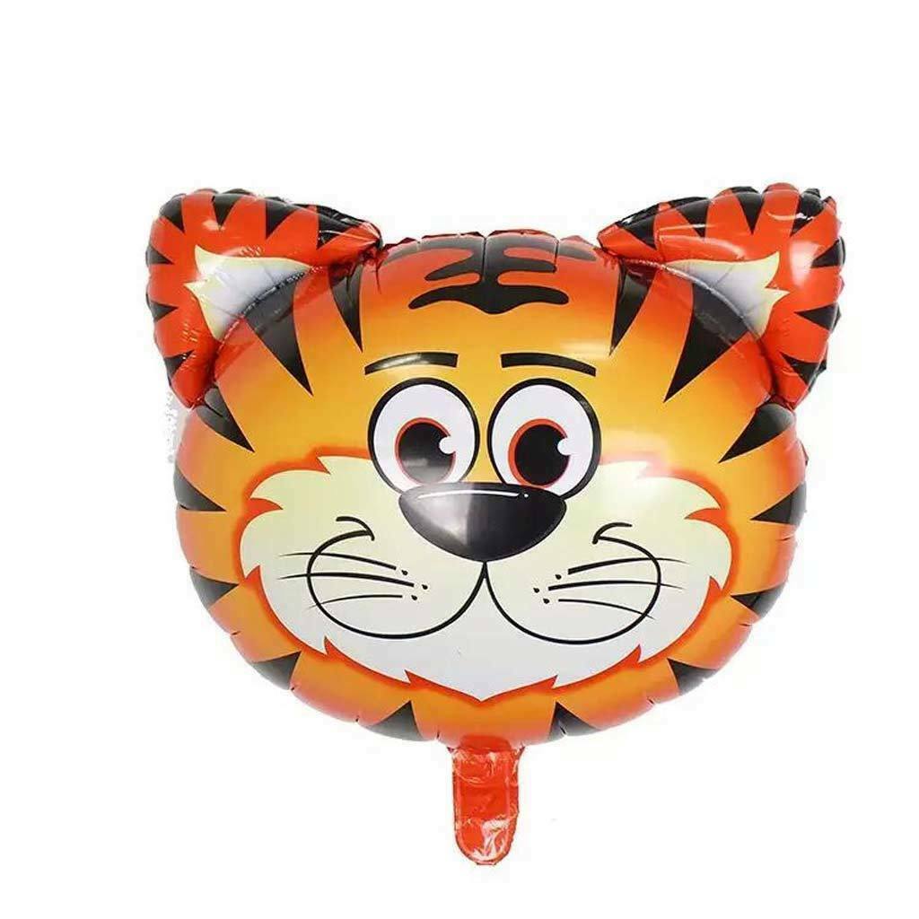 Blesiya   6pcs   Zoo   Animal   Head   Foil   Balloons   Baby   Shower   Kids