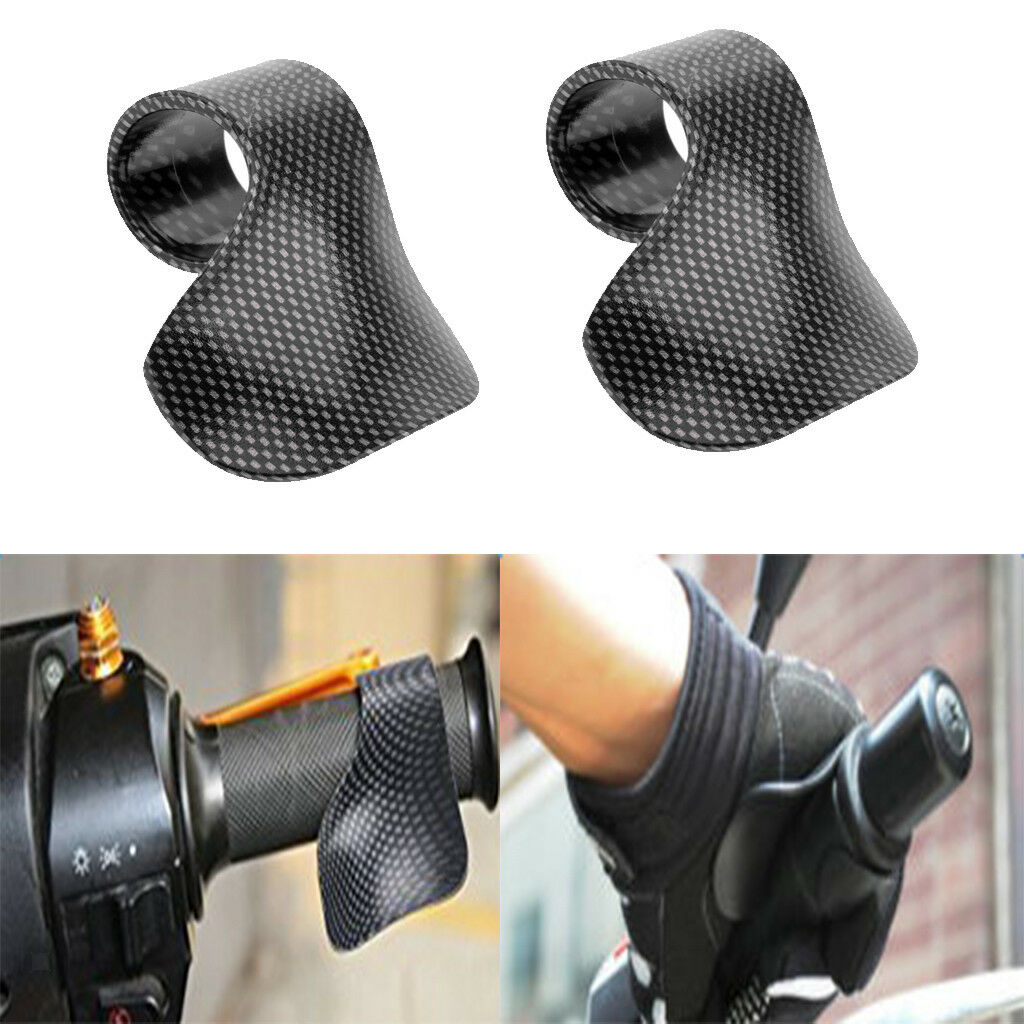 2 Pair Universal Motorcycle Cruise Throttle Assist Grips Wrist Cramp Rest