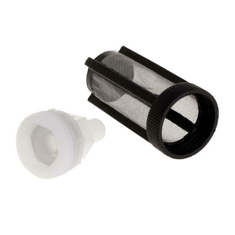 Water Inlet Micro Pump Filter Stainless Steel Net Plastic Frame Irrigation Clean