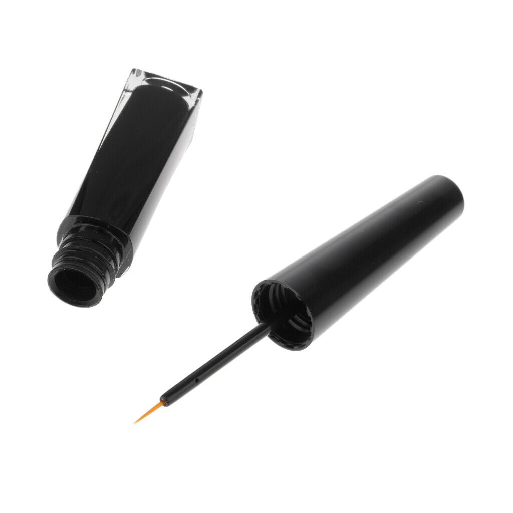 5 Pieces 3ml Empty Eyelashes Oil Tube Eyeliner Vials Glue Bottles for Makeup