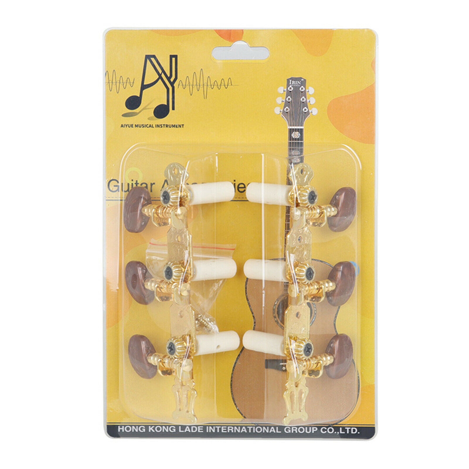 Guitar Tuning Open Tuner Keys 14:1 3L3R for Classical Guitar Luthier Parts