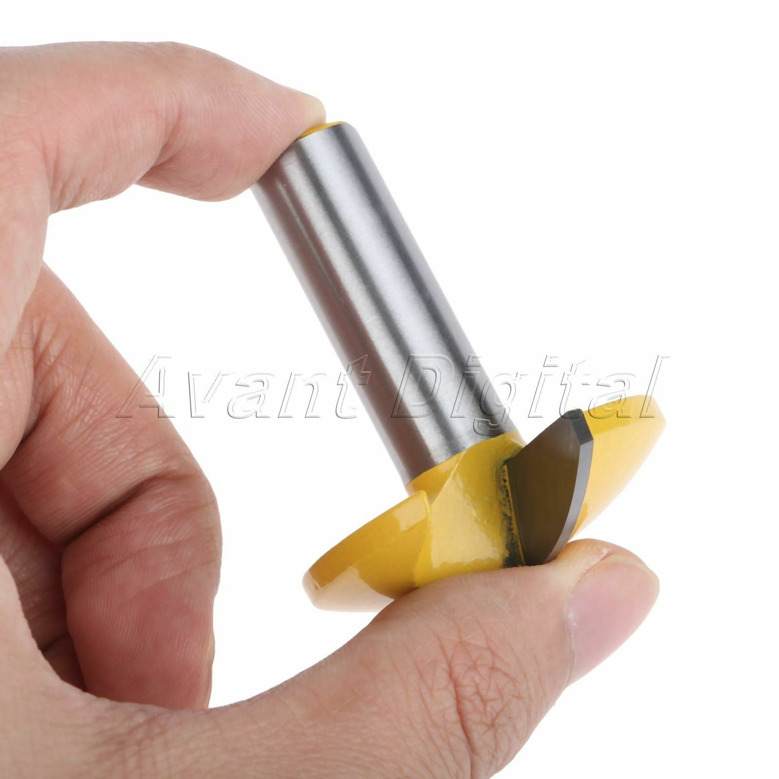 1pc Radius Concave Bowl Woodworking Milling Router Bit Forming Cutter 1/2" Shank