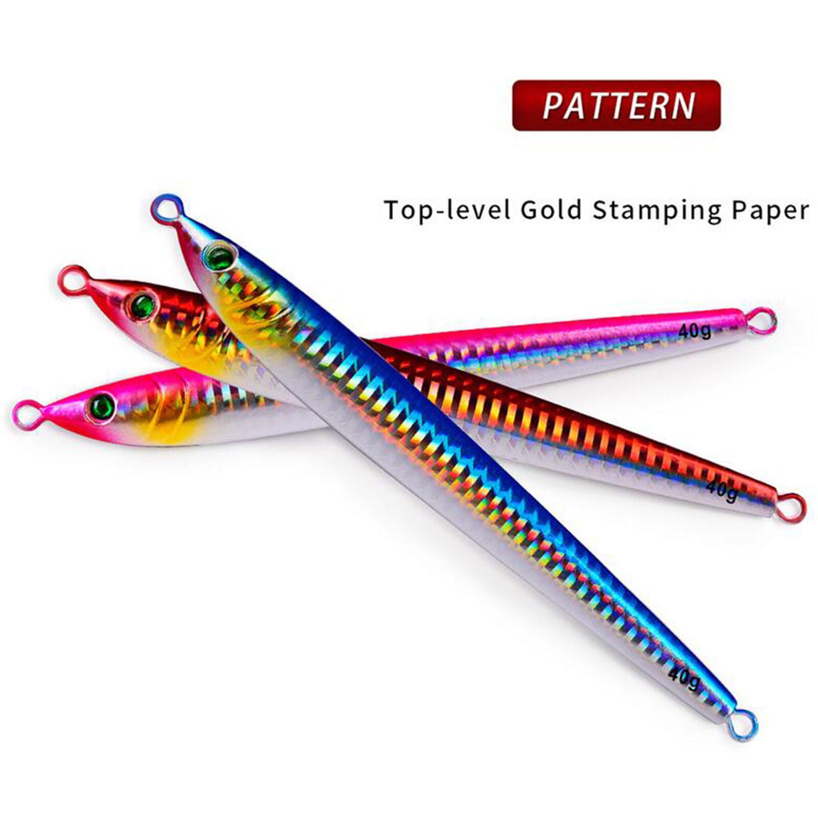 5x Micro Jigs Butterfly Metal Jig Fishing Lure 7-60g Bait Jigging Tuna Slow Lure