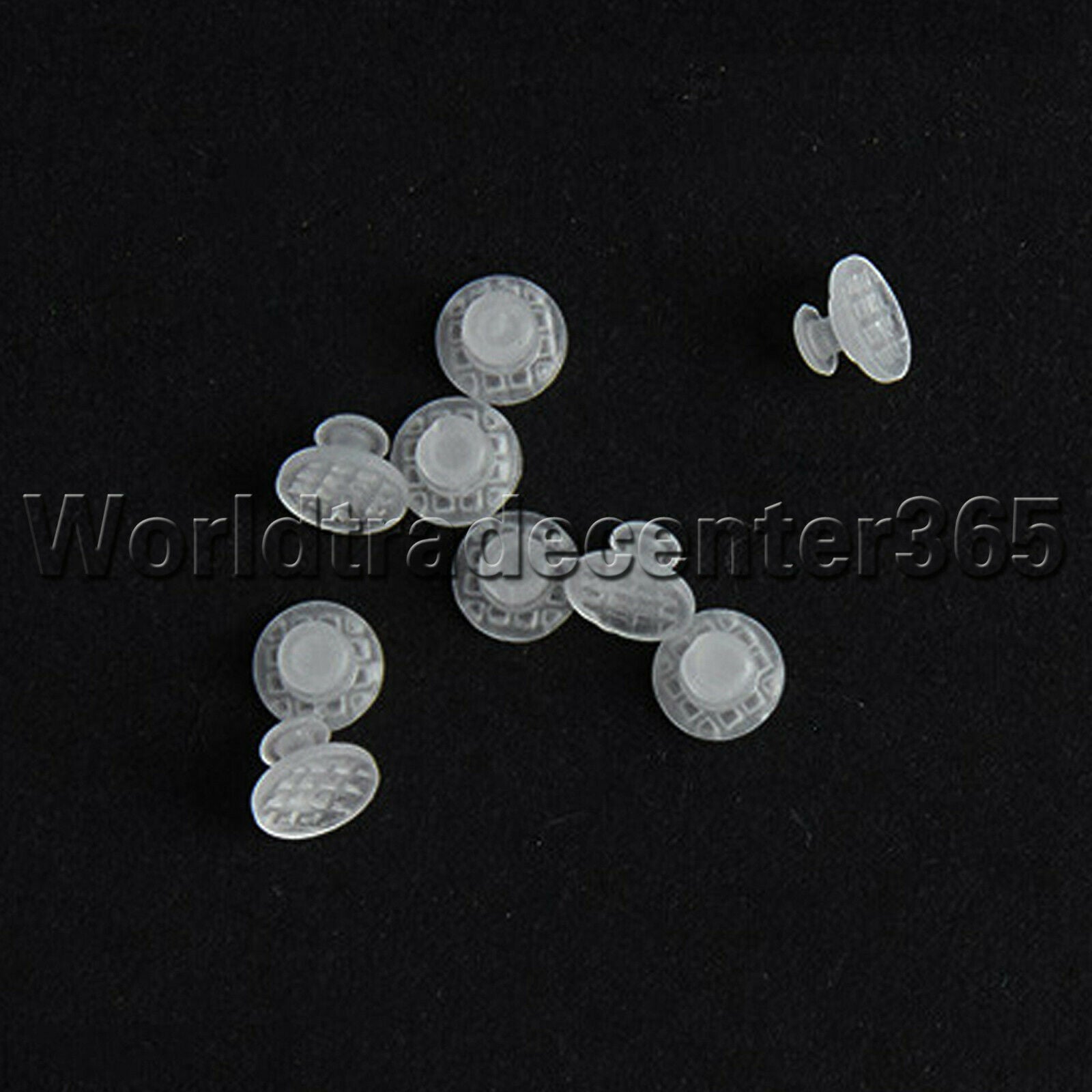 Dental Ortho Composite translucent Ceramic Lingual Button Bondable Round Base