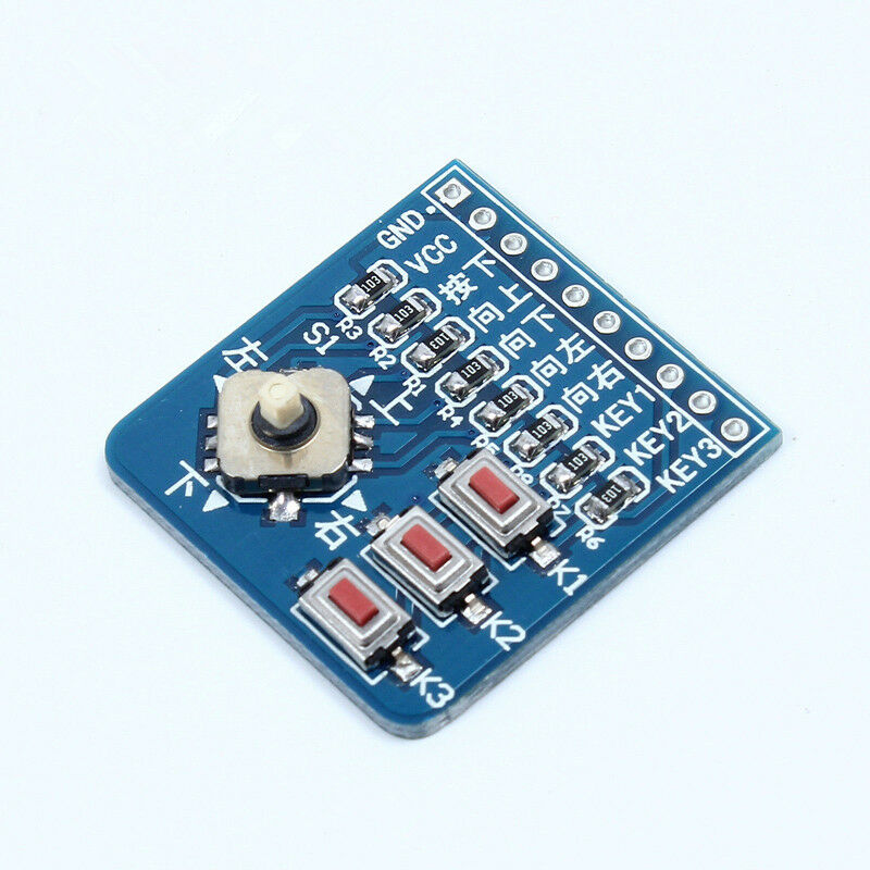 Navigation Button Module 5 Direction Key Keyboard Module Microcontroller Module