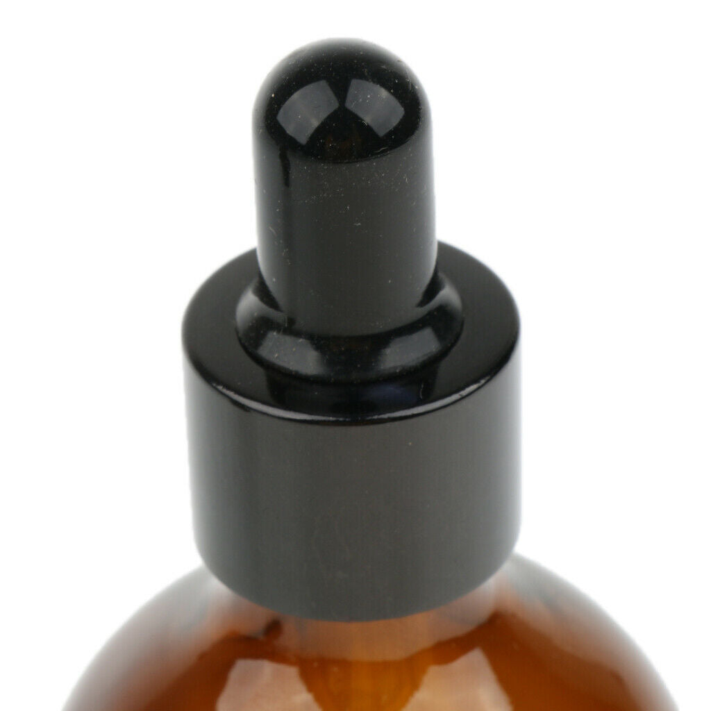 4 Piece Empty Glass Essential Oil Liquid Aromatherapy Dropper Bottles 50ml