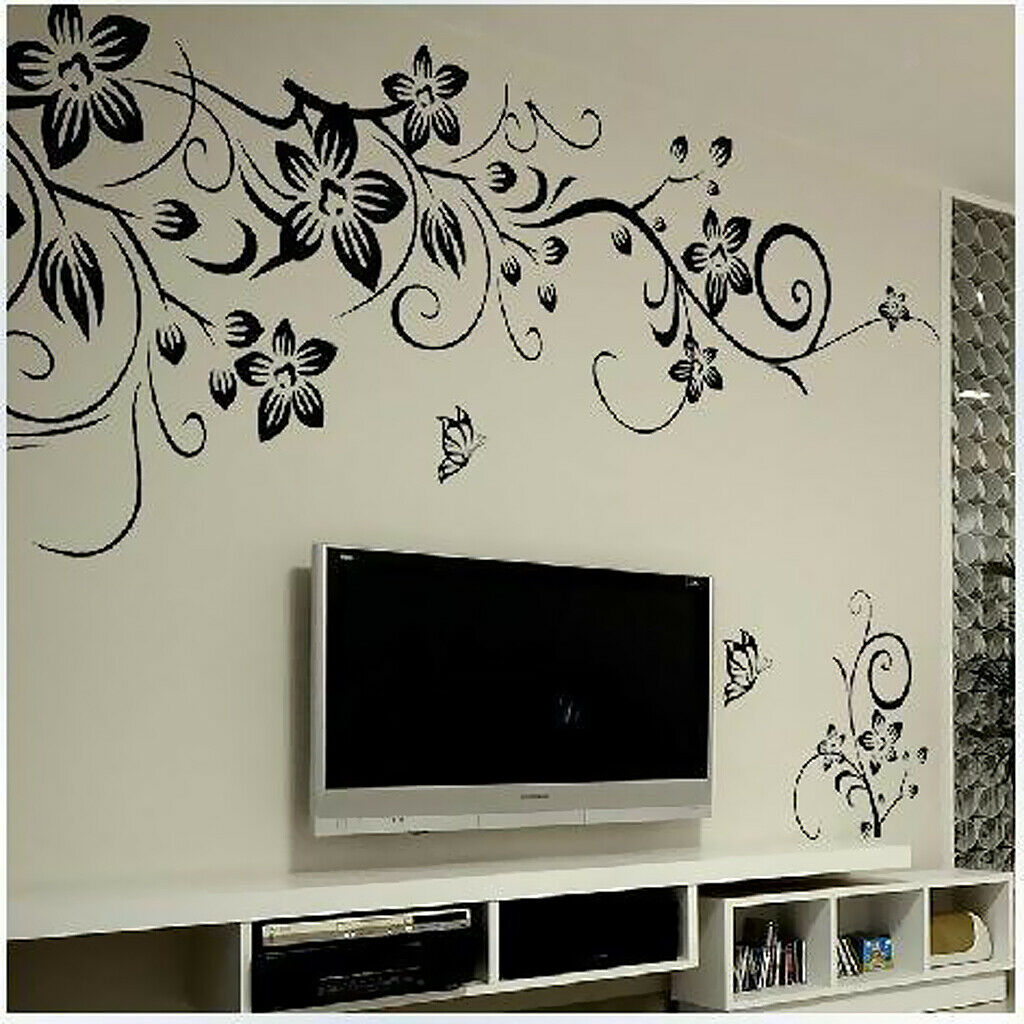 Flowers Stickers Wall Stickers Wall Stickers For Living Room Bedroom