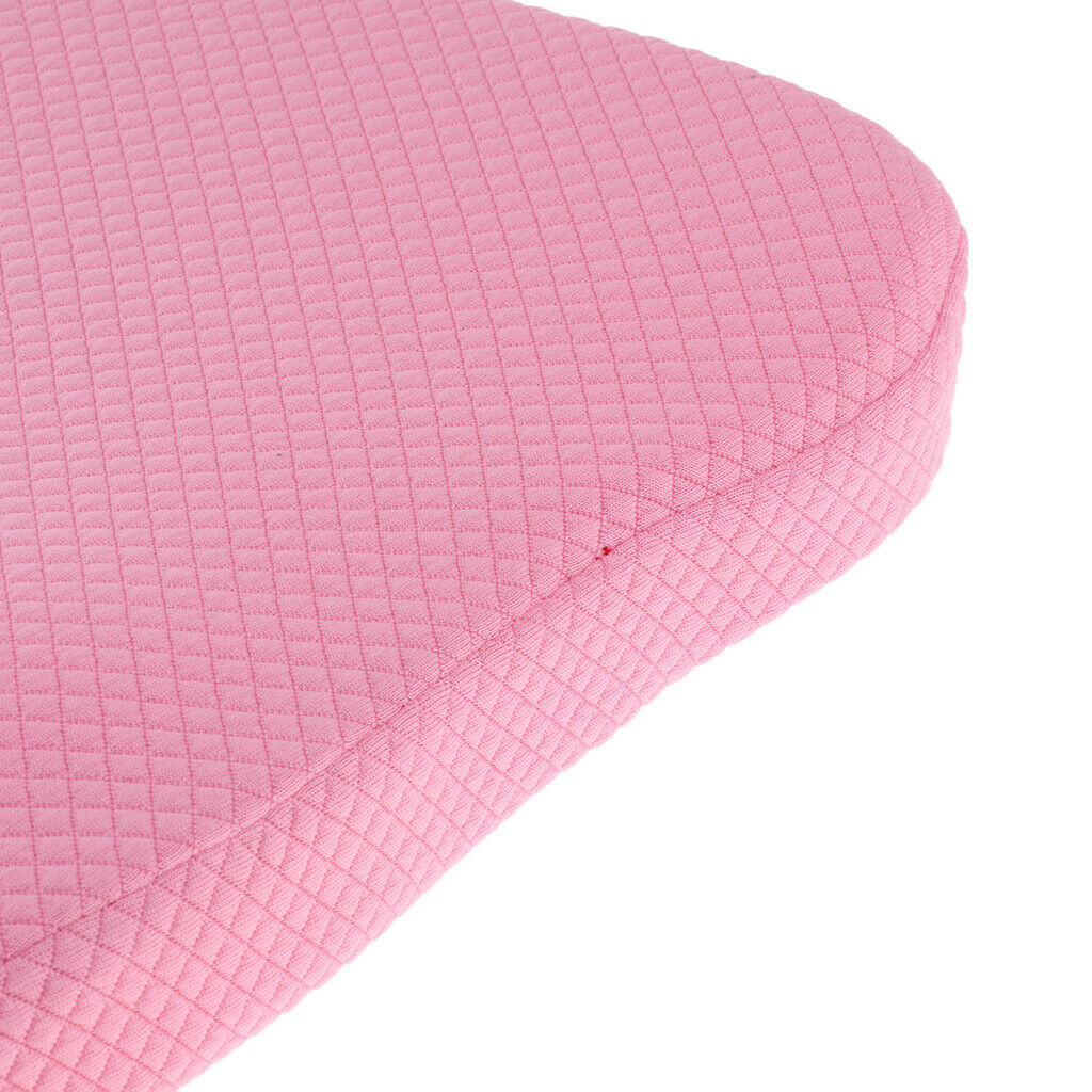 Comfort Chair Pad seat cushion with Zippered Cover for office chair Car Pink