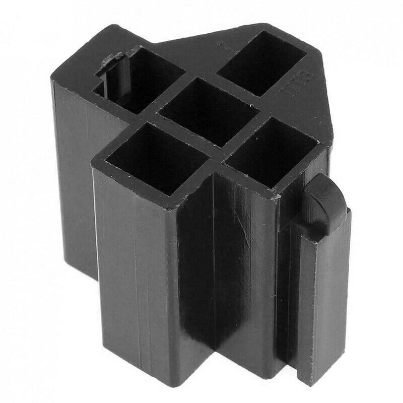 80A High Current Relay Socket Relay Wide Pin Relay Socket Auto Parts Five HoleJ7