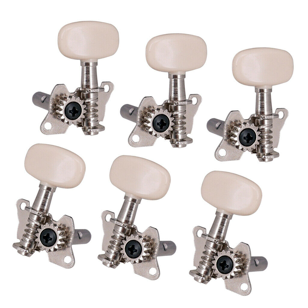 Professional Guitar Machine Heads 3L + 3R Tuning Pegs Tuner for