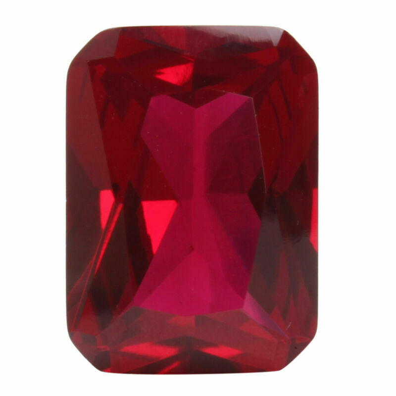 28.15CT Pigeon Bloos Red Ruby 13x18MM Emerald Cut AAAA+ Loose Gemstones Jewelry
