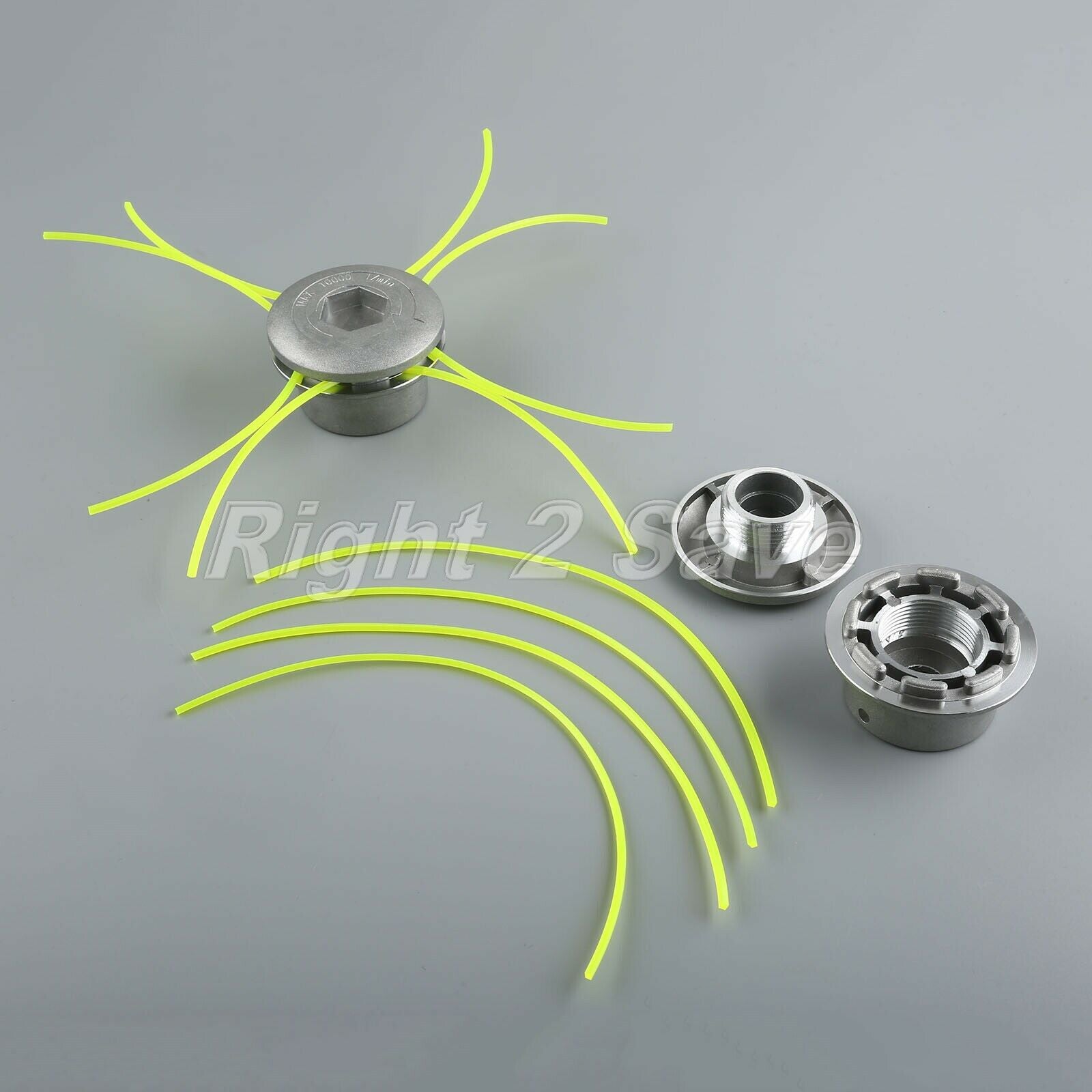 Brush Cutter Thread Nylon Cutting Line Replacement Aluminum Grass Trimmer Head