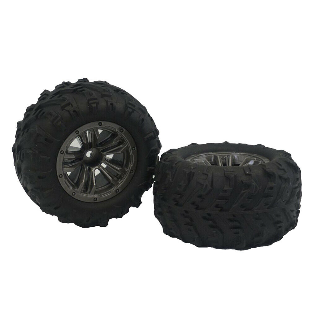 2Pcs RC Car Wheel Tire Parts