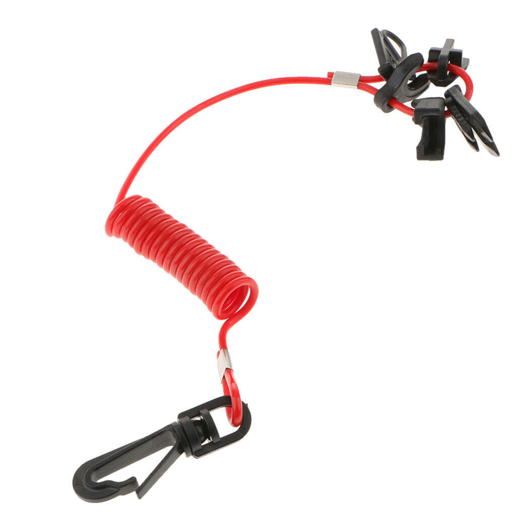 Universal Switch 7 Key Set Lanyard for Yamaha Outboard