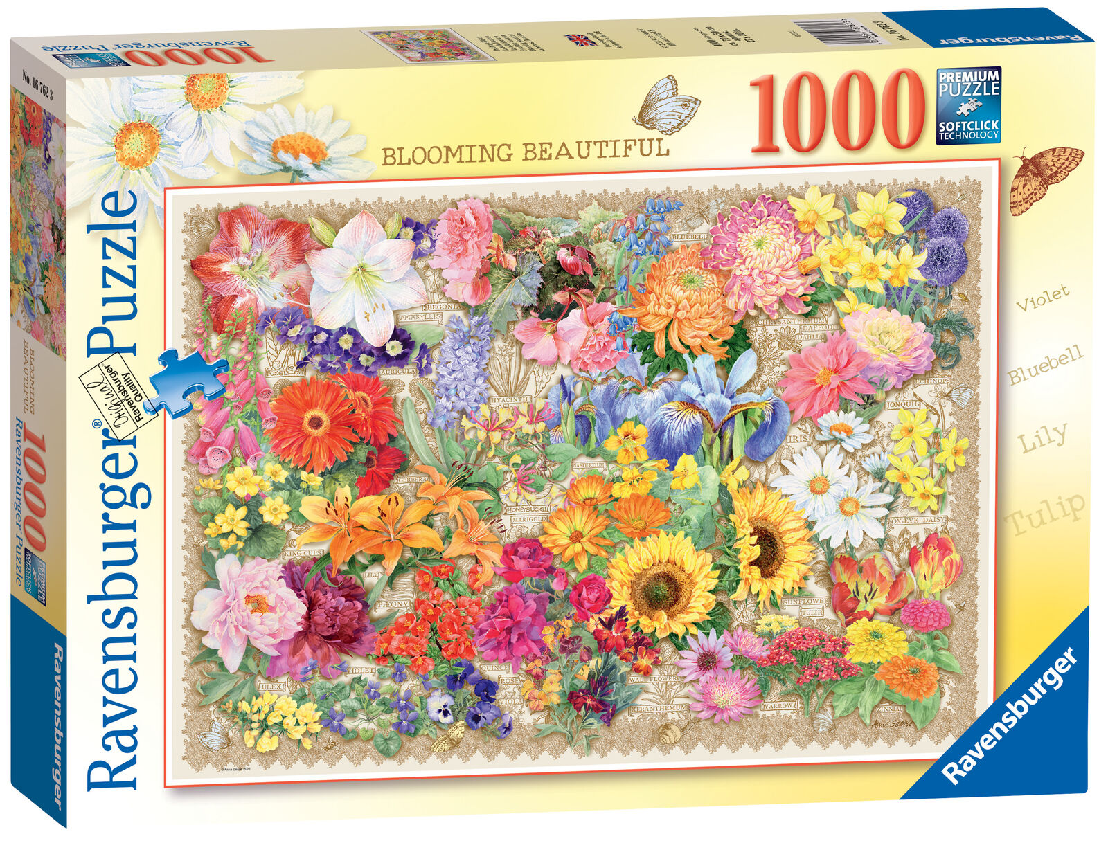 16762 Ravensburger Blooming Beautiful Jigsaw Puzzle 1000 Piece Age 12 Years+