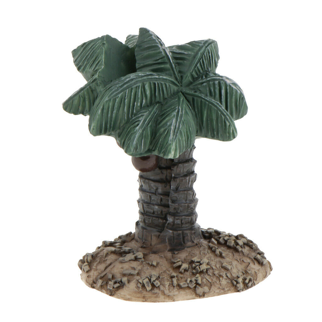 Hawaiian Tropic Palm Style Table Place Card Holder Mini Picture Photo Clip
