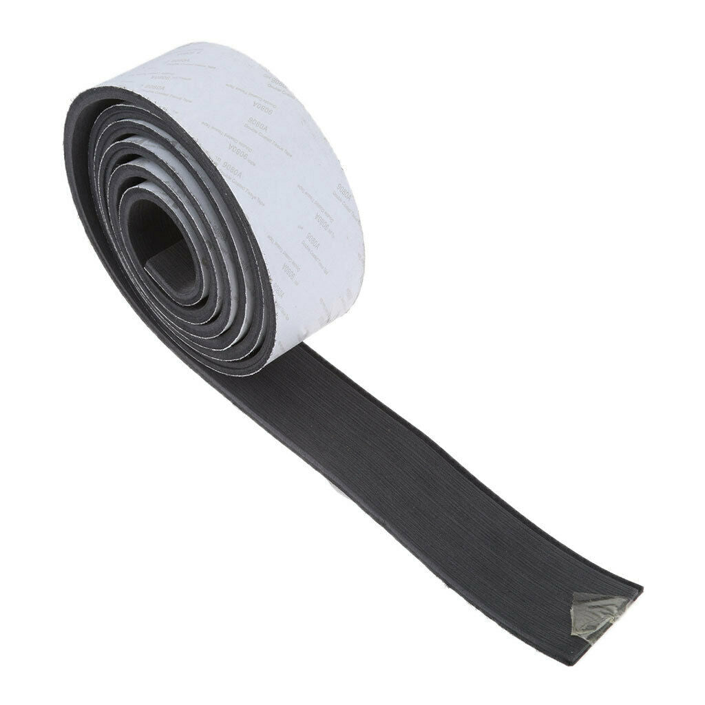 2X EVA Faux Teak Decking Sheet Marine Yacht Boat Tape Grey Black Stripe
