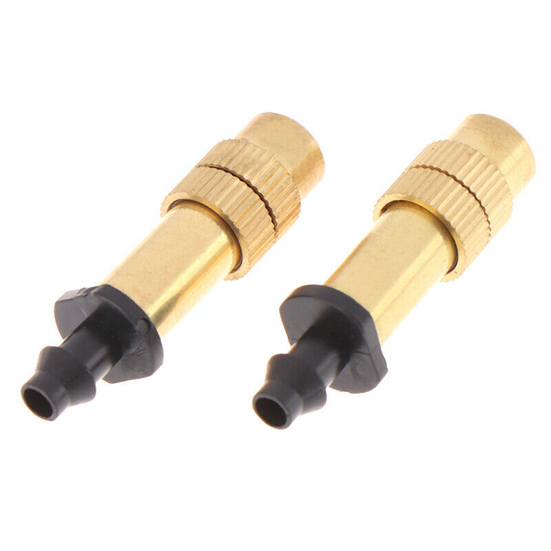 1pcs Micro Drip Irrigation Misting Brass Nozzle Garden Spray Cooling Par.l8