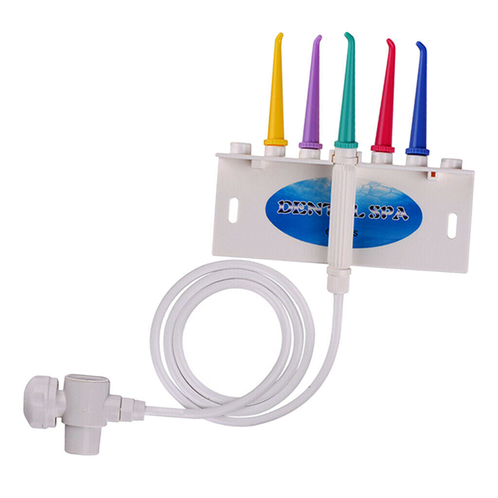 Travel Portable Dental Water Flosser Oral Food Residue Flossing Cleaner Set