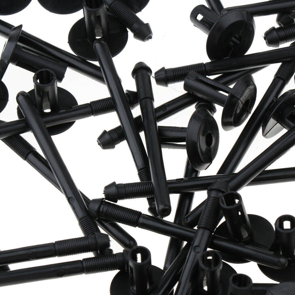 200 X Auto Body Clips Blind Rivets Clip  Flare Rocker Moulding Clip