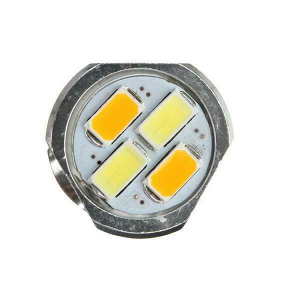 1157-5630-22SMD Car LED Turn Signal Brake Reversing Lights - White +Yellow