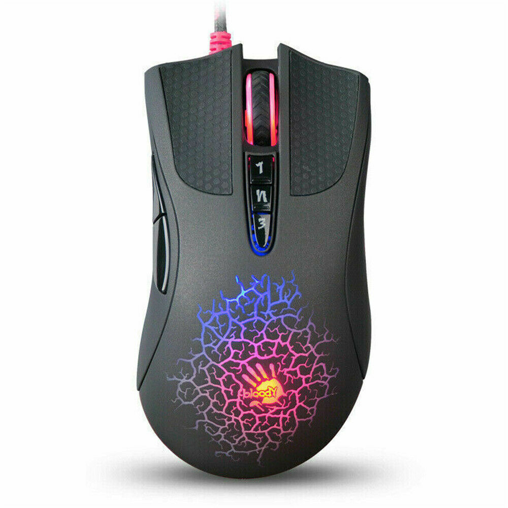 Colorful Glare Wired Mice Inactive version For Bloody A90 Optical Gaming Mouse