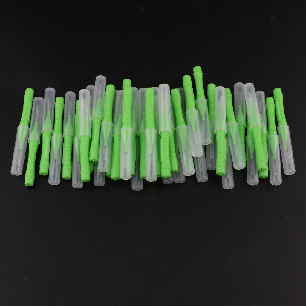 Bulk 80x Interdental Brushes Toothpick Dental Tooth Brush Plaque Removal