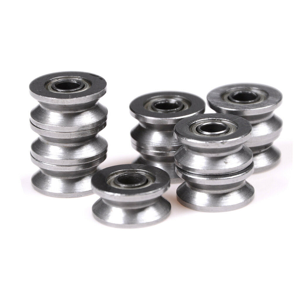 10pcs 624VV V Groove Sealed Ball Bearings Vgroove 4 x 13 x 6mm 2~2.5mm deep SJ