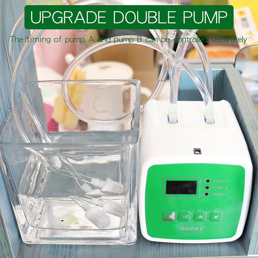 Automatic Watering Devices Indoor Drip Tape Irrigation Kit Double Pump 110V