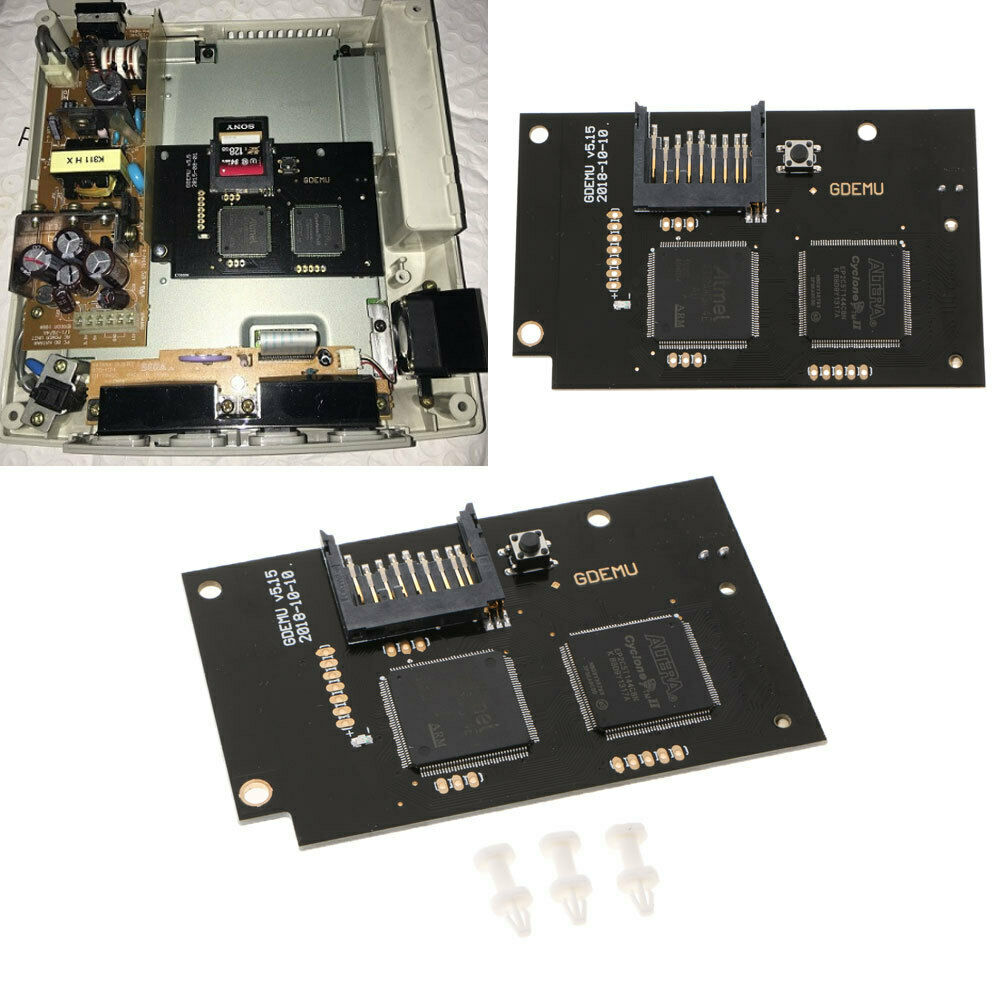 Analog GDEMU Optical Drive Simulation Board Card for Sega VA1 Motherboard