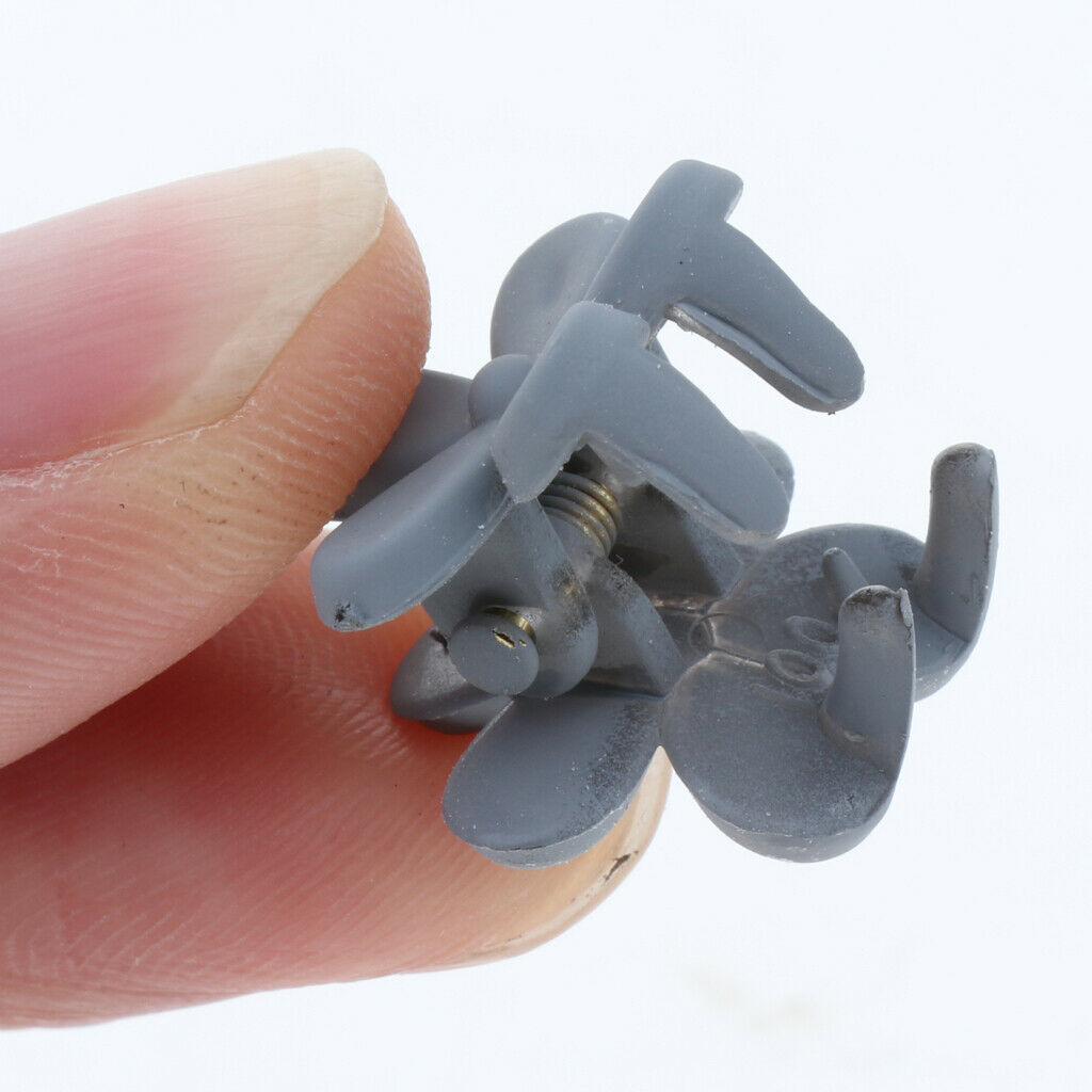 Women Hair Claw Grip Girls Hair Jaw Hair Clips Accessories Grey