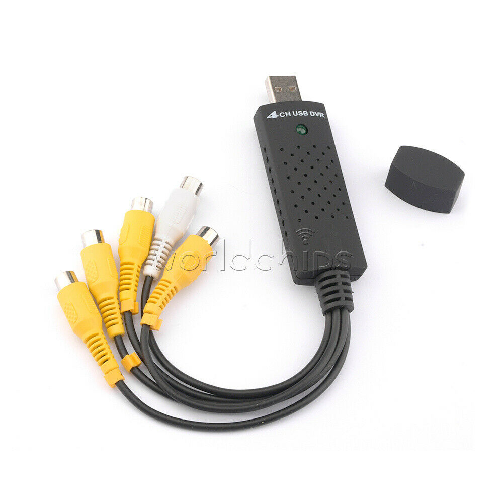 4 Channels Usb 2.0 Audio Capture Adapter For PC + Notebook Video Capture Stick