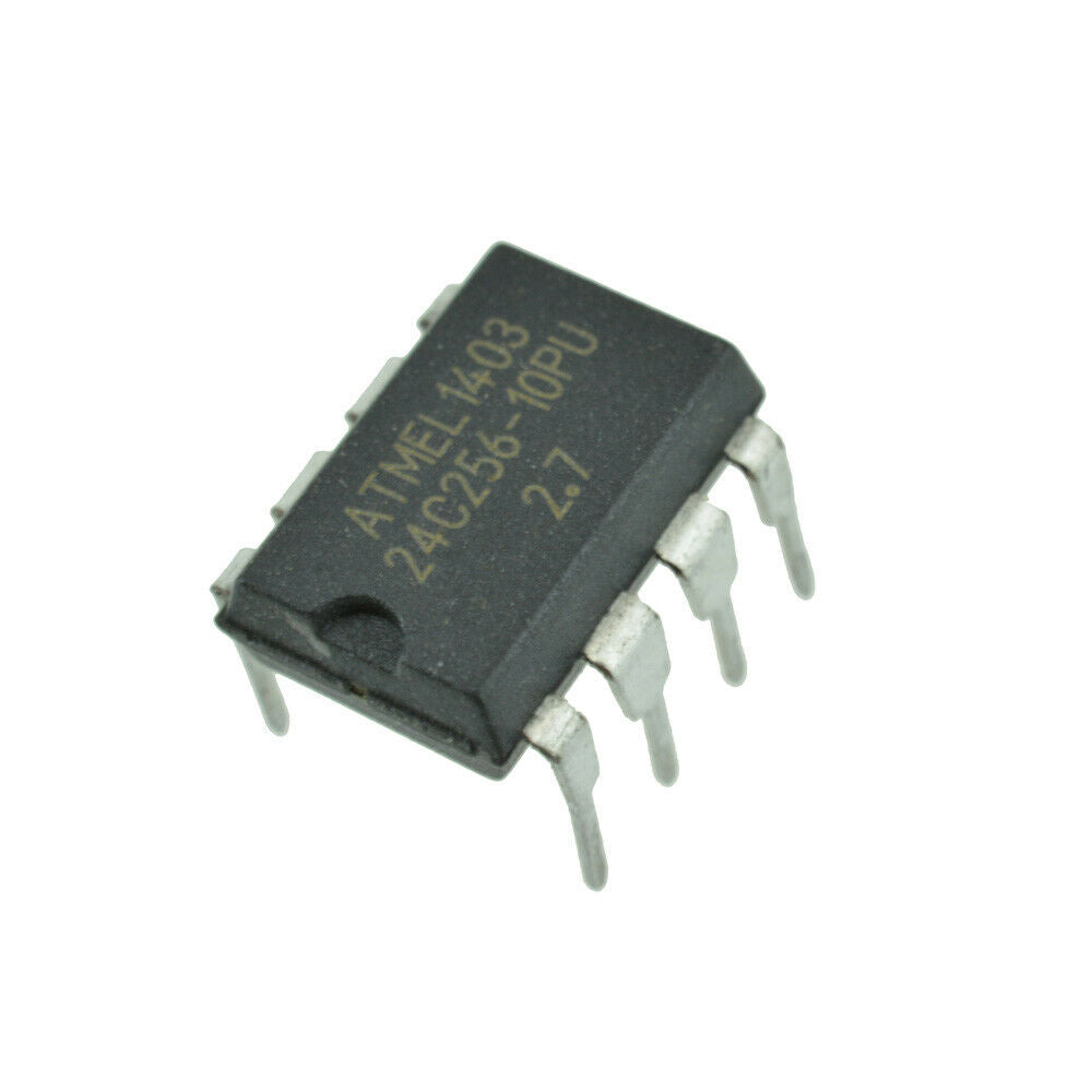 5PCS AT24C256-10PU-2.7 DIP-8 24C256 PU27 2-Wire Serial EEPROM GOOD QUALIITY