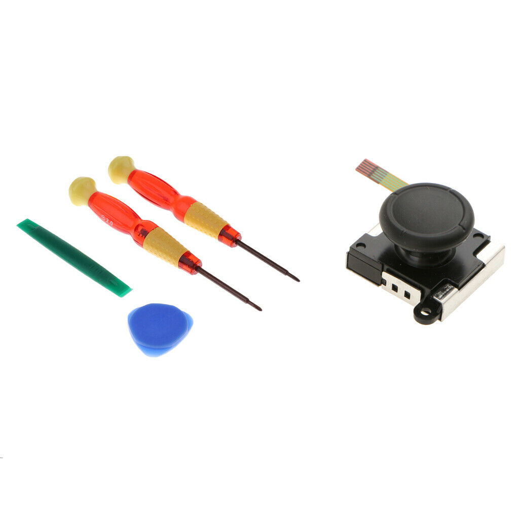 Left & Right Analog Rocker + Repair Tools for NS Switch Controller