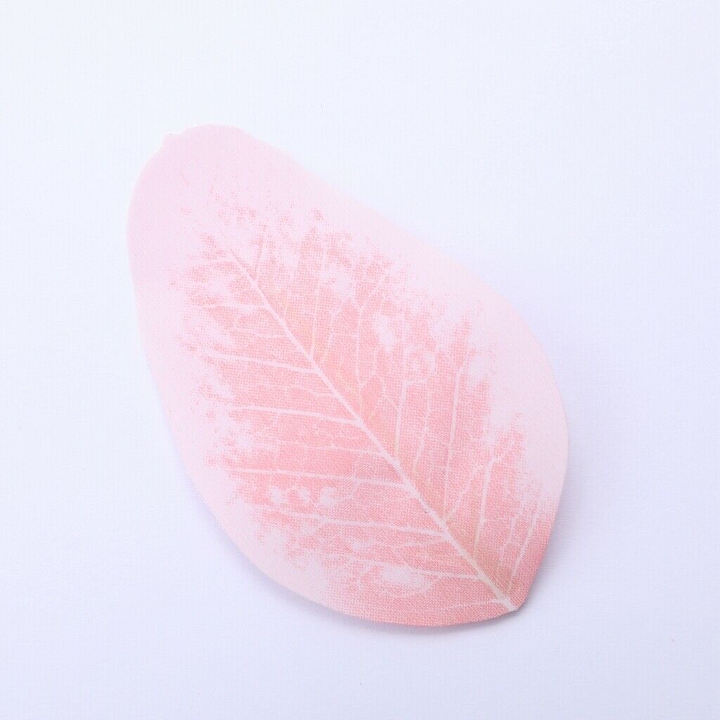 50x Artificial Peach Leaves Wreath Wedding Headwear Flower Decor DIY Crafts