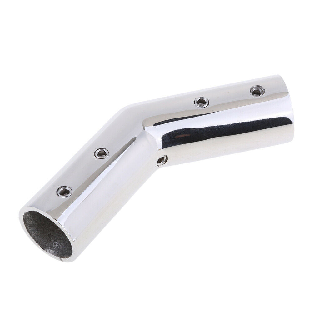 Boat Marine Hand Rail Fitting 140 Degree 7/8" Elbow 316 Stainless Steel