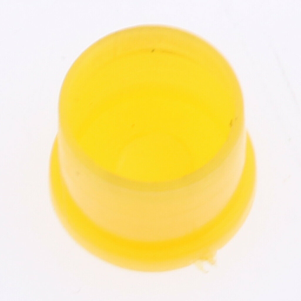 100pcs Yellow Plastic Covers Dustproof Dust  for SMA Female RF Connector