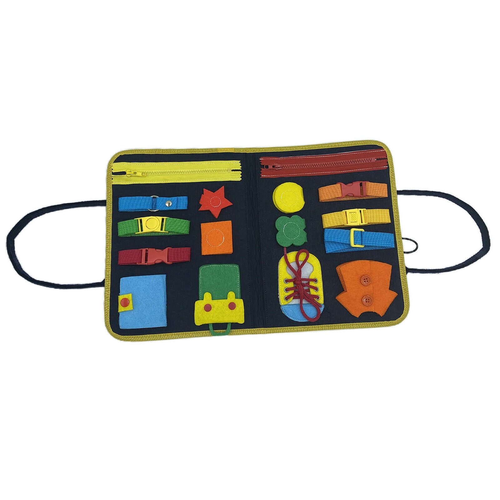 Toddler Children Busy Board Basic Skills Learning Educational Activity Gift