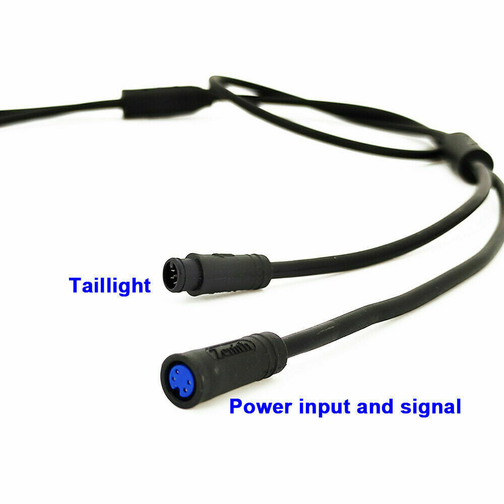 Ebike Bafang Mid-drive Front and Rear Lights Support Horn/Turning/Braking Light