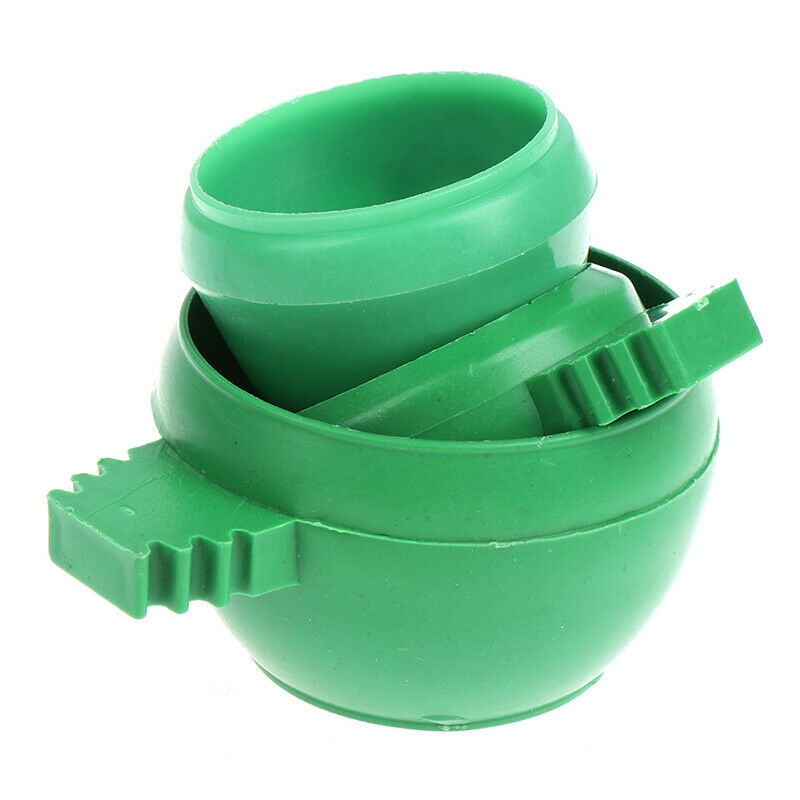 3Pcs/set Mini Bird Parrot Food Water Bowl Feeder Plastic Pigeons Birds Ca.l8