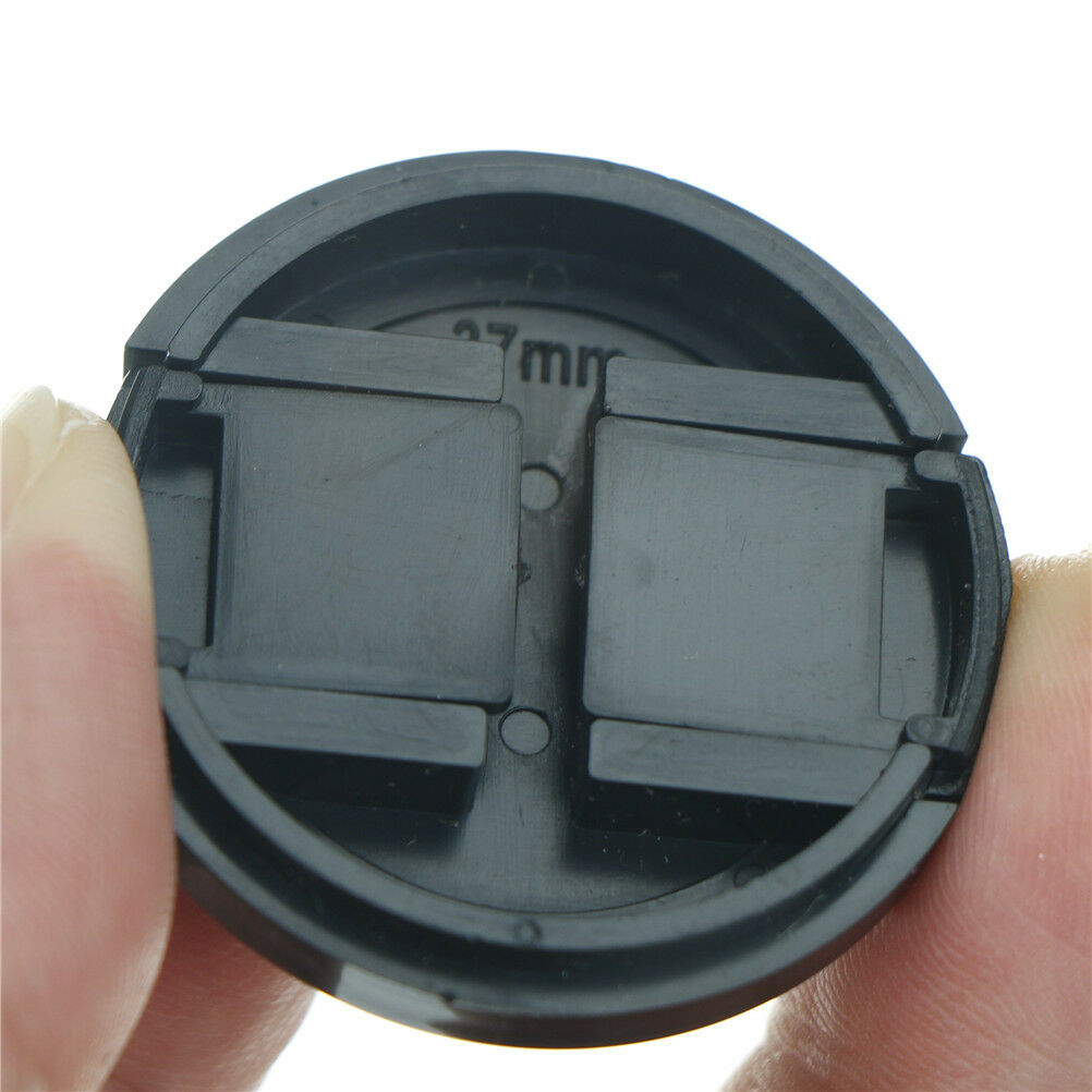 2pcs 37mm Plastic Snap On Front Lens Cap Cover For SLR DSLR Camera DV Lei.l8