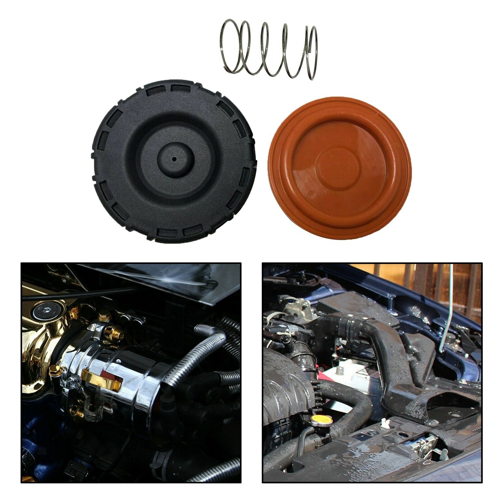 Pcv Valve Cover Kit with Membrane LR041443 Fit for LR4 Range Rover 3.0L 5.0L